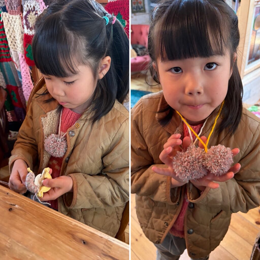 編み編みクラブでした。