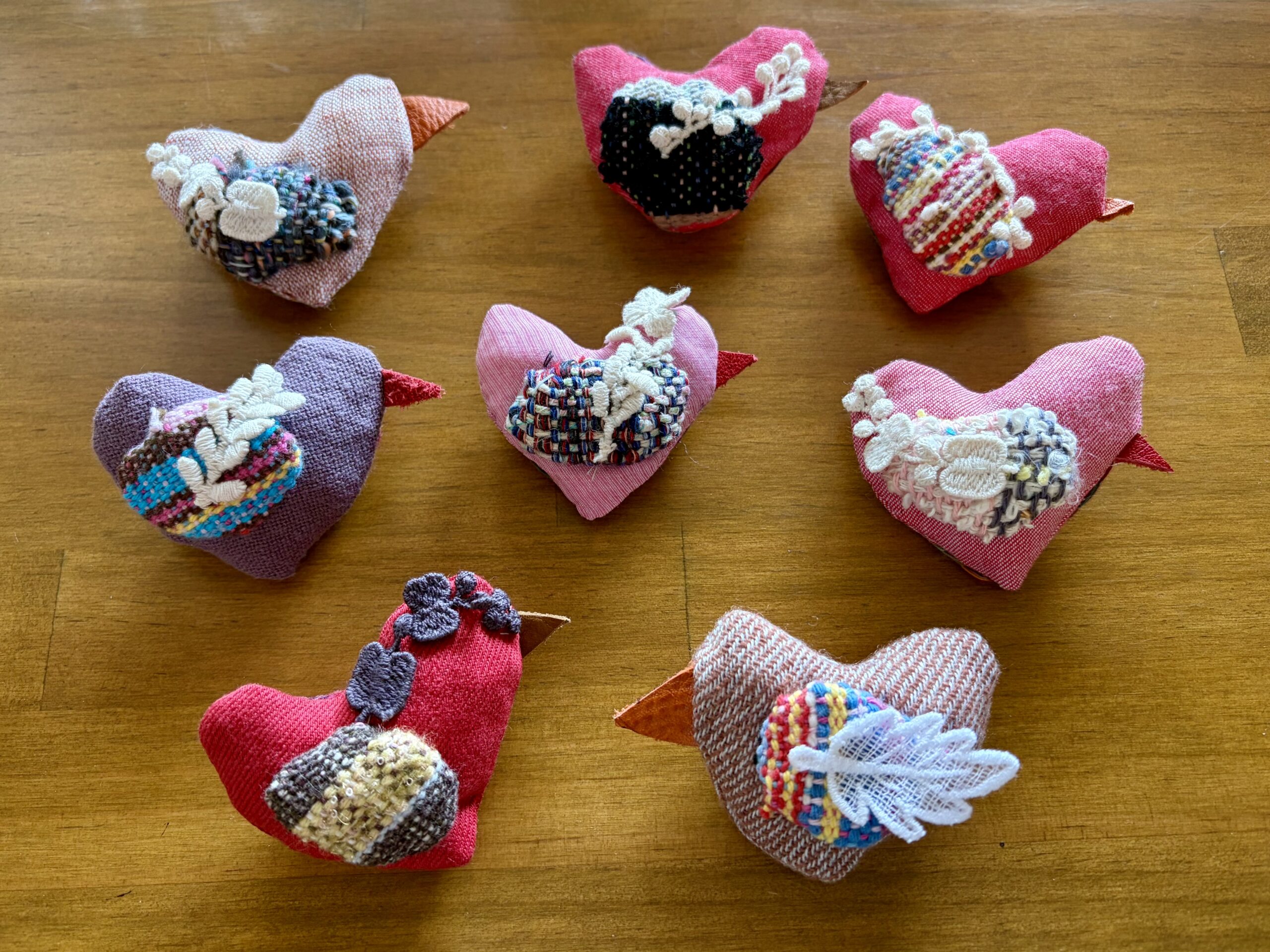 ことりブローチ