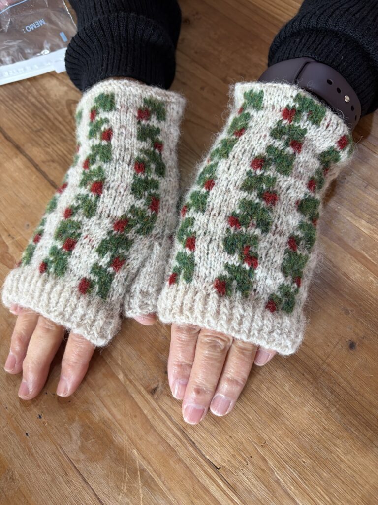 編み編みクラブでした