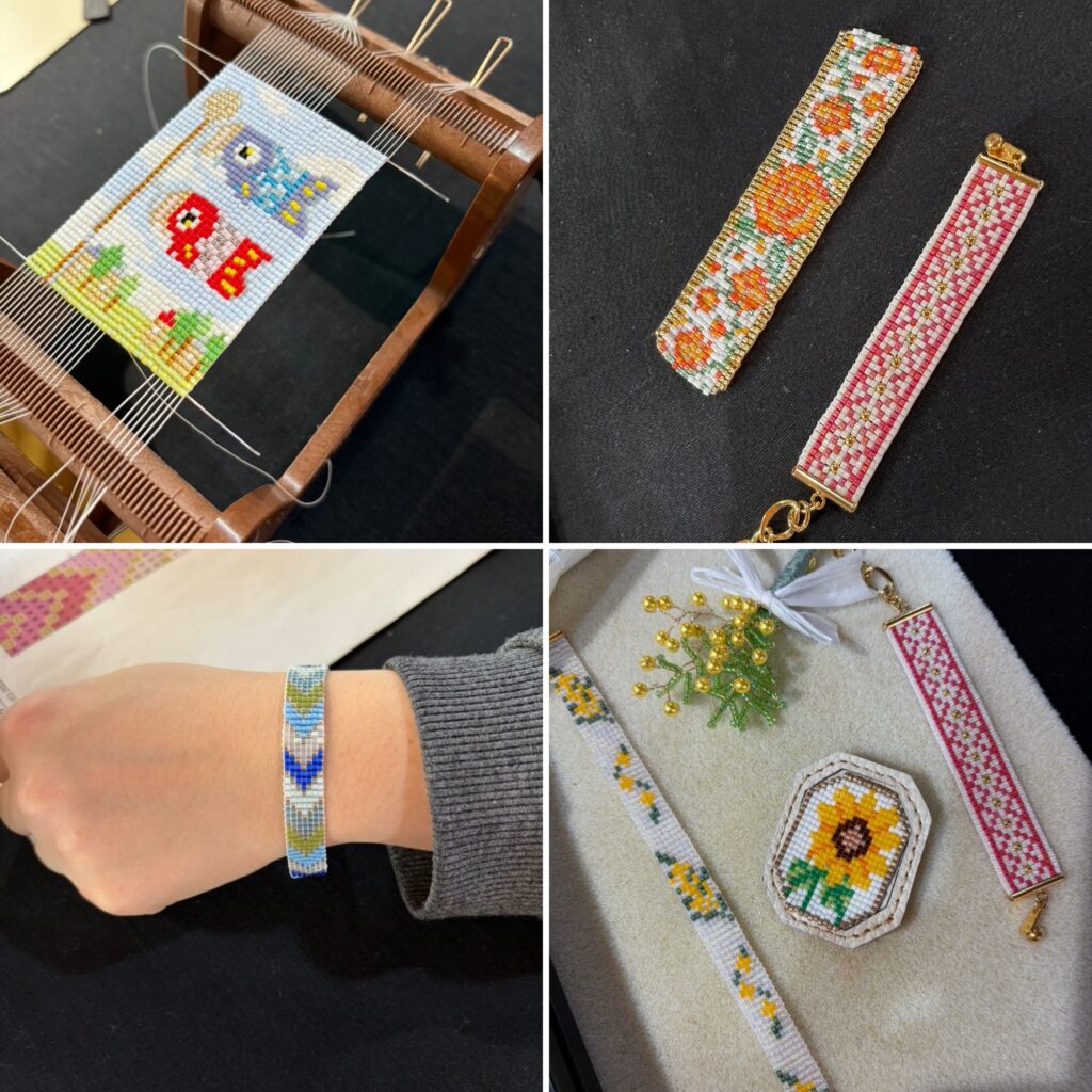 ３人でペタペタ〜