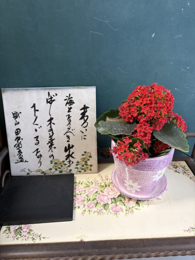 編物教室でした。明日は編み編みクラブです。